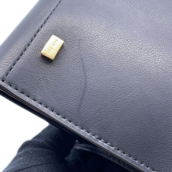 ザ ロウ ハンドバッグ マルゴー10 レザー W1190 L72 THE ROW 2wayショルダーバッグ 黒