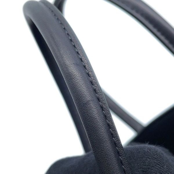 ザ ロウ ハンドバッグ マルゴー10 レザー W1190 L72 THE ROW 2wayショルダーバッグ 黒