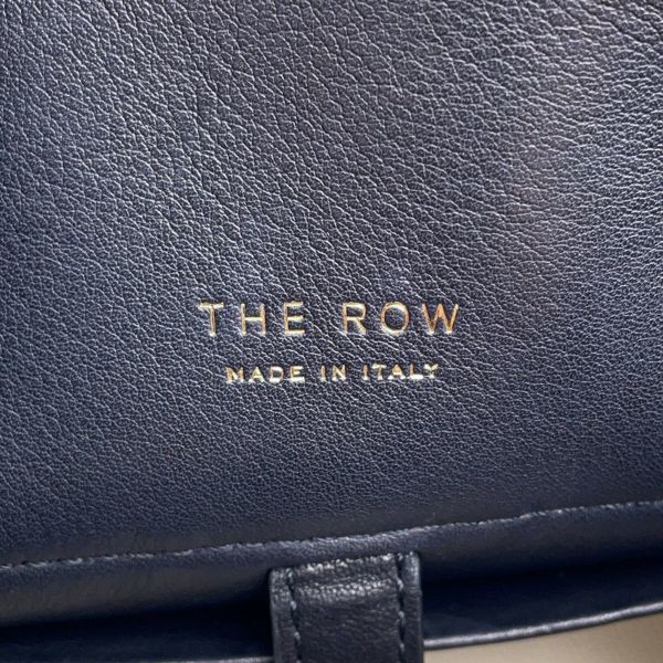ザ ロウ ハンドバッグ マルゴー10 レザー W1190 L72 THE ROW 2wayショルダーバッグ 黒