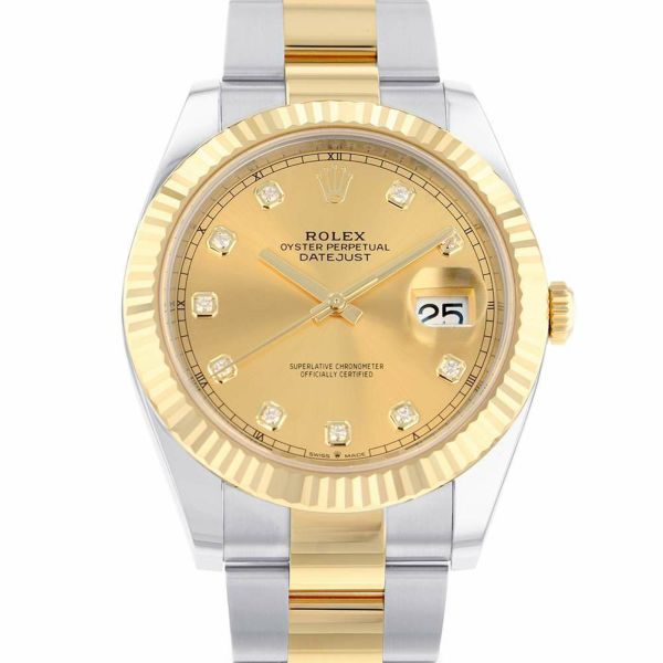 ロレックス デイトジャスト 126333 ROLEX 腕時計 シャンパンゴールド文字盤 安心保証 | 中古・新品ブランド販売ギャラリーレア公式通販