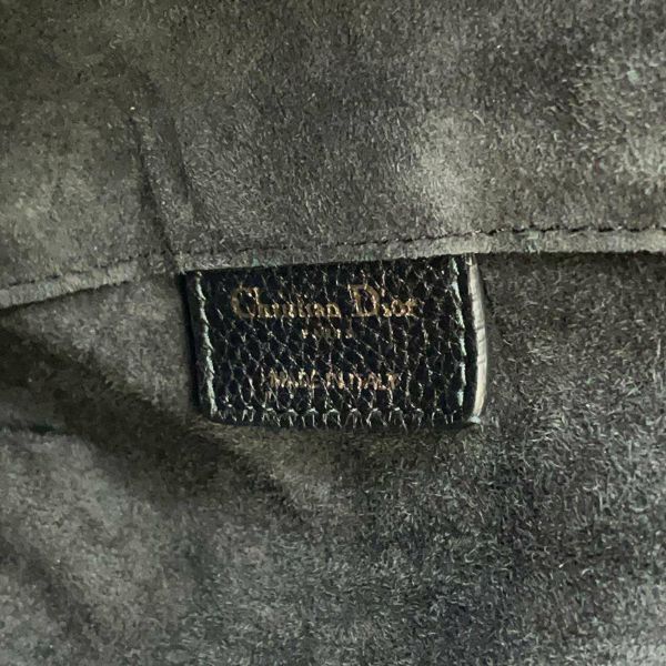 クリスチャン・ディオール トートバッグ D-BEE レザー M8500CVQR Christian Dior 黒