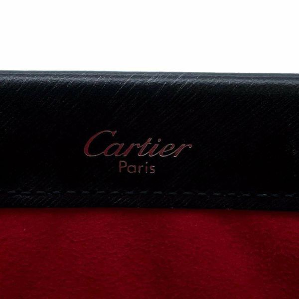 カルティエ ハンドバッグ トリニティ レザー Cartier バッグ トートバッグ 黒