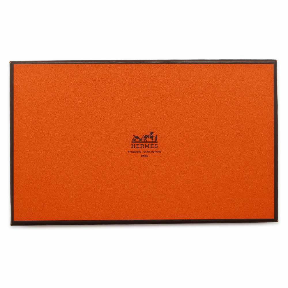 エルメス 長財布 ベアンクラシック ブルージーン/シルバー金具 リザード □I刻印 HERMES 財布