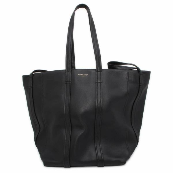 バレンシアガ トートバッグ ランドリー カバ S レザー 491634 BALENCIAGA バッグ 黒 安心保証 |  中古・新品ブランド販売ギャラリーレア公式通販