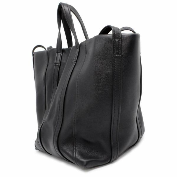 バレンシアガ トートバッグ ランドリー カバ S レザー 491634 BALENCIAGA バッグ 黒 安心保証 |  中古・新品ブランド販売ギャラリーレア公式通販