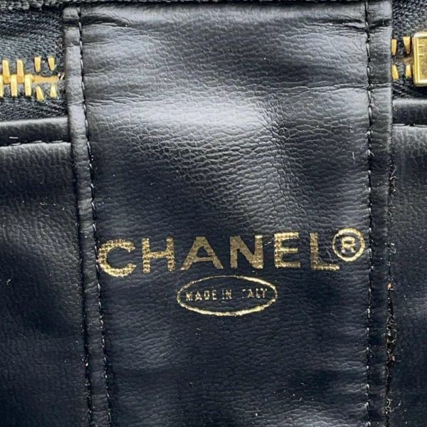 シャネル ポーチ ココマーク キャビアスキン バニティバッグ CHANEL 化粧ポーチ トラベル 小物入れ 黒