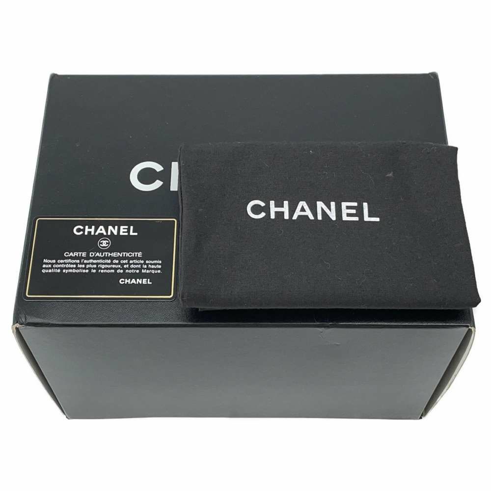 シャネル ポーチ ココマーク キャビアスキン バニティバッグ CHANEL 化粧ポーチ トラベル 小物入れ 黒