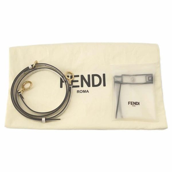 フェンディ ハンドバッグ ミニ ピーカブー ディスコ ダンス レザー 8BN244 FENDI 2way