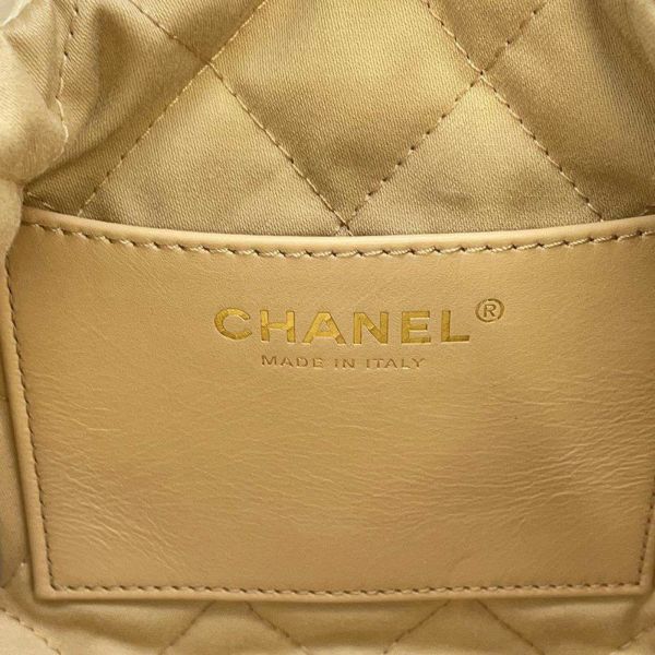 シャネル チェーンショルダーバッグ シャネル22 ミニ カーフスキン AS3980 CHANEL バッグ 白