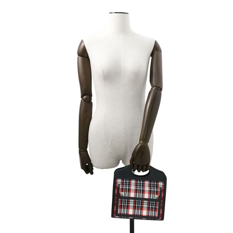 バーバリー ハンドバッグ ポケットバッグ レザー ナイロン 8035841 BURBERRY 2wayショルダーバッグ 黒
