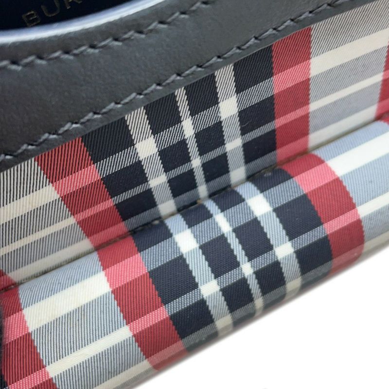 バーバリー ハンドバッグ ポケットバッグ レザー ナイロン 8035841 BURBERRY 2wayショルダーバッグ 黒