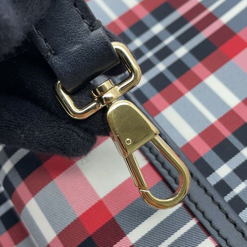 バーバリー ハンドバッグ ポケットバッグ レザー ナイロン 8035841 BURBERRY 2wayショルダーバッグ 黒