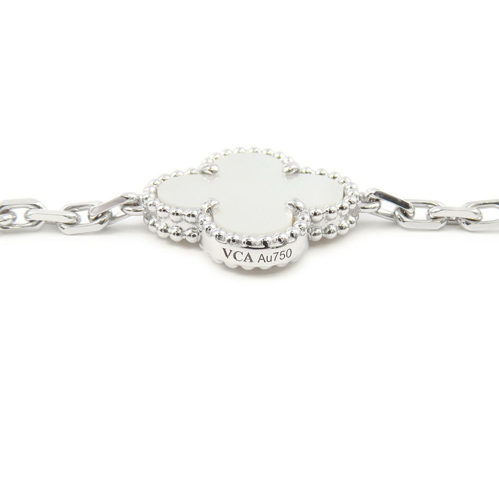 ヴァンクリーフ&アーペル ネックレス ヴィンテージ アルハンブラ 20モチーフK18WG VCARF48800