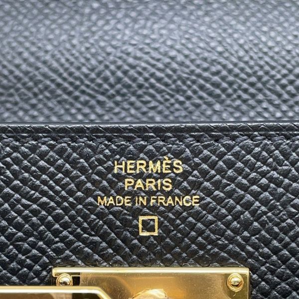 エルメス ケリーウォレット ロング トゥーゴー タッチ ブラック/ゴールド金具 エプソン/アリゲーターシャイン W刻印