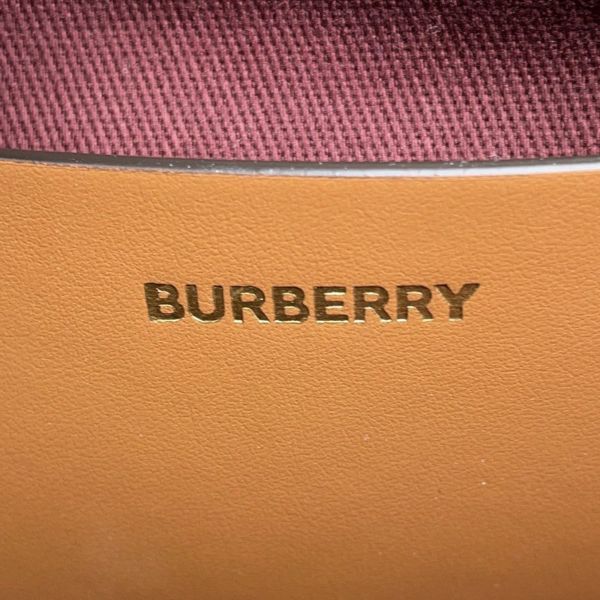 バーバリー トートバッグ フレヤトート ミディアム PVC/レザー 8097568 BURBERRY 2wayショルダーバッグ