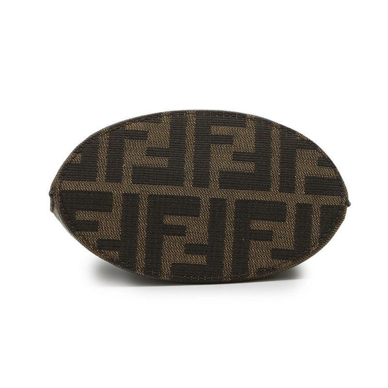 フェンディ ショルダーバッグ ズッカ キャンバス レザー FENDI バッグ