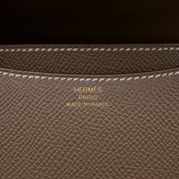 エルメス ミニ コンスタンス3 ミロワール エトゥープ/マットゴールド金具 エプソン K刻印