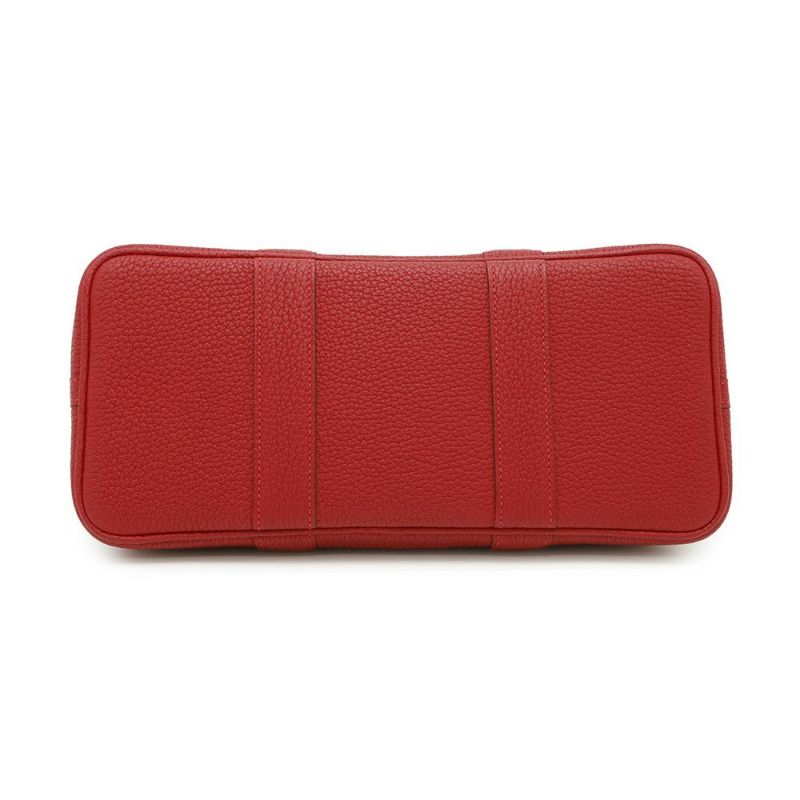 エルメス トートバッグ ガーデンパーティTPM ルージュピマン/シルバー金具 ネゴンダ T刻印