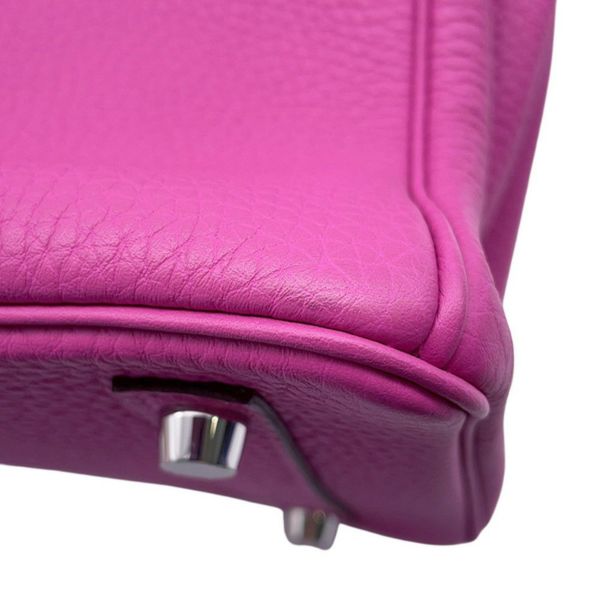 エルメス バーキン25 マグノリア/シルバー金具 トゴ C刻印 HERMES Birkin ハンドバッグ