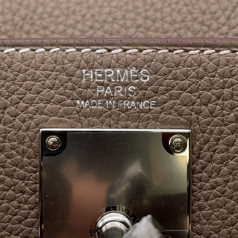 エルメス ボディバッグ ケリー アッカドPM エトゥープ/シルバー金具 トゴ K刻印 メンズ