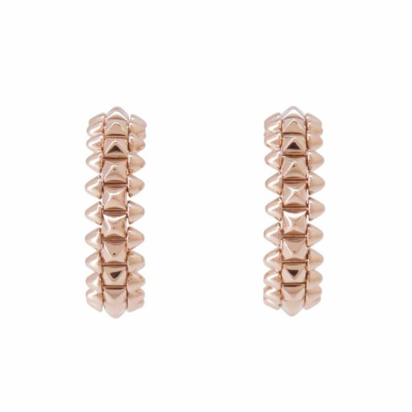 カルティエ ピアス クラッシュ ドゥ カルティエ SM スモールモデル K18PGピンクゴールド B8301415 Cartier イヤリング