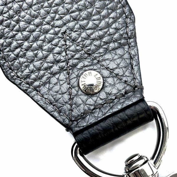 ルイヴィトン ショルダーストラップ ロゴ  レザー J02392 LOUIS VUITTON ブラック 黒