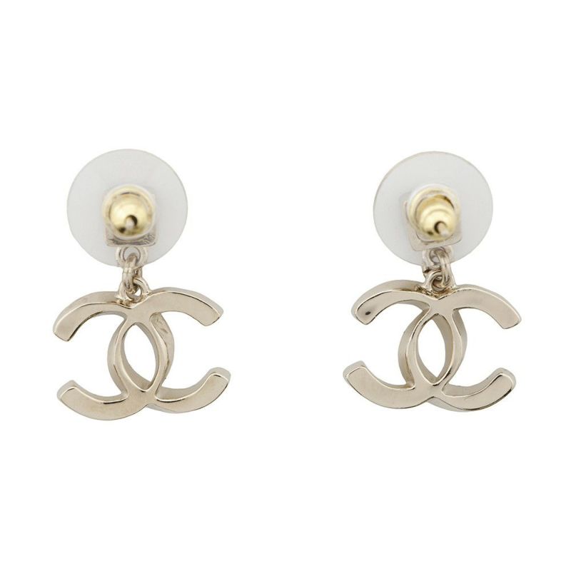シャネル ピアス ココマーク ラインストーン メタル L24P CHANEL アクセサリー