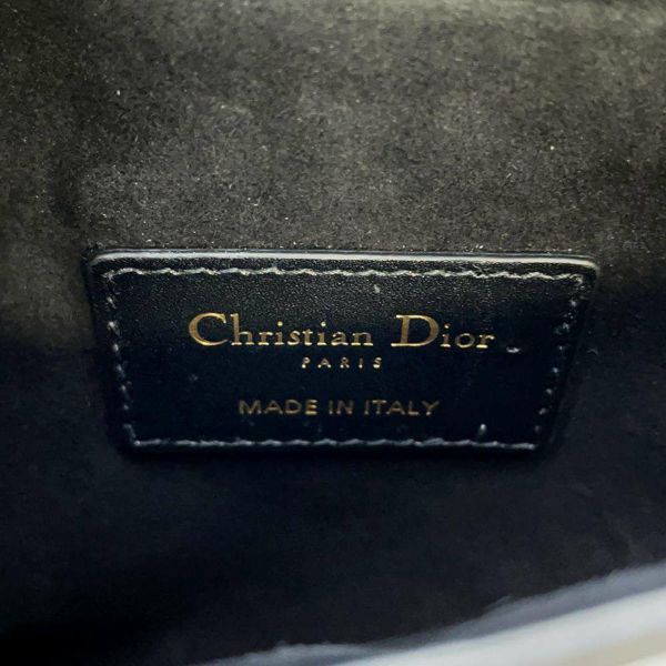 クリスチャン・ディオール ウエストバッグ サドルバッグ レザー Christian Dior 黒