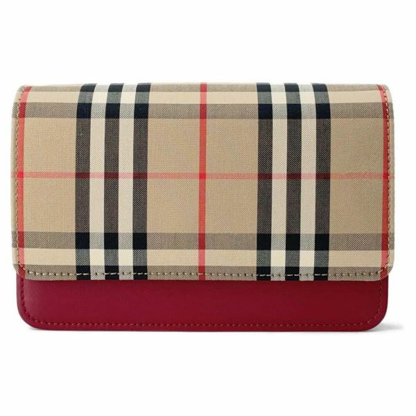 バーバリー ショルダーバッグ チェック キャンバス BURBERRY バッグ