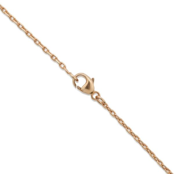 エルメス ネックレス ミニ・ポップアッシュ ピンク/ピンクゴールド金具 HERMES アクセサリー