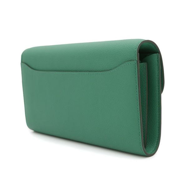 エルメス 長財布 コンスタンス トゥーゴー ロング ヴェールヴェルティゴ/ゴールド金具 エバーカラー W刻印