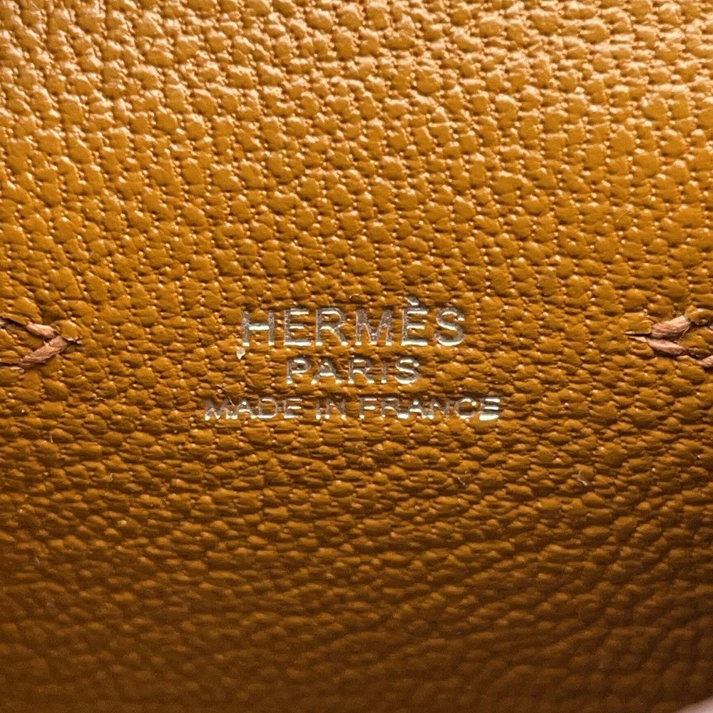エルメス チャーム ビジュードサック ケリードール ナチュラルサブレ/オレンジ/ナタ/ブリック/シルバー金具 タデラクト/シェブルミゾル U刻印