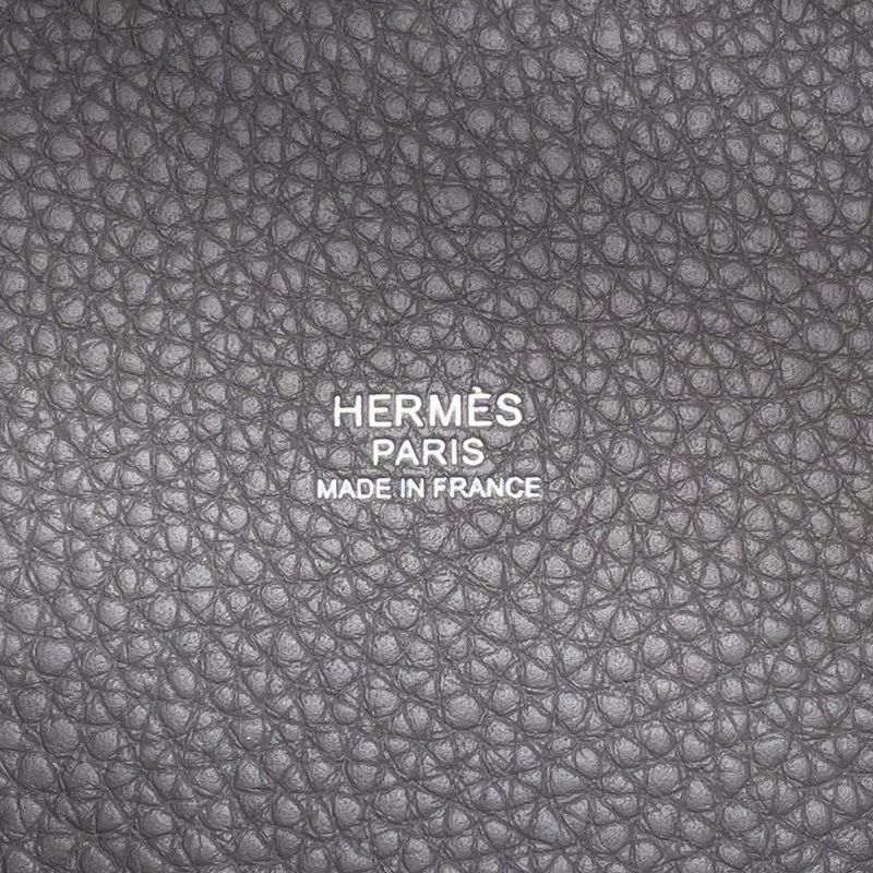 エルメス ハンドバッグ ピコタンロックPM グリメイヤー/シルバー金具 トリヨンクレマンス K刻印