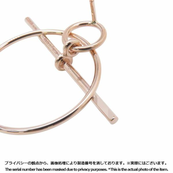 エルメス ピアス ループPM Loop K18PGピンクゴールド HERMES フープ ジュエリー アクセサリー