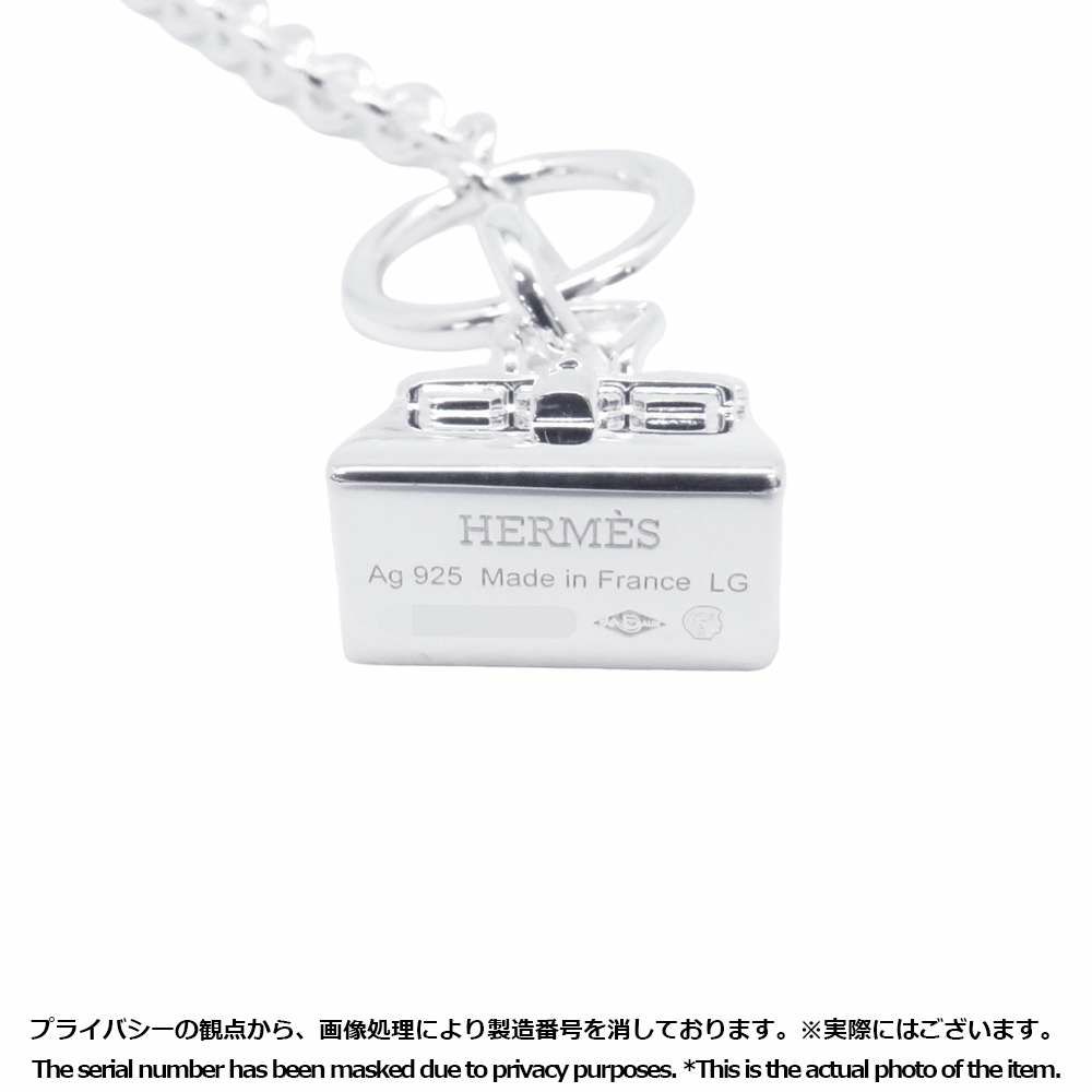 エルメス ブレスレット アミュレット バーキンモチーフ LG SV925シルバー HERMES ジュエリー Ag925