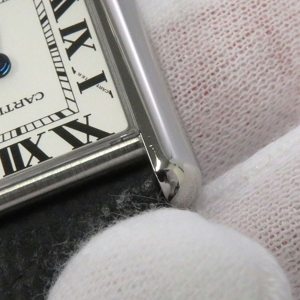 カルティエ タンク マスト SM WSTA0042 Cartier 腕時計 シルバー文字盤 クォーツ