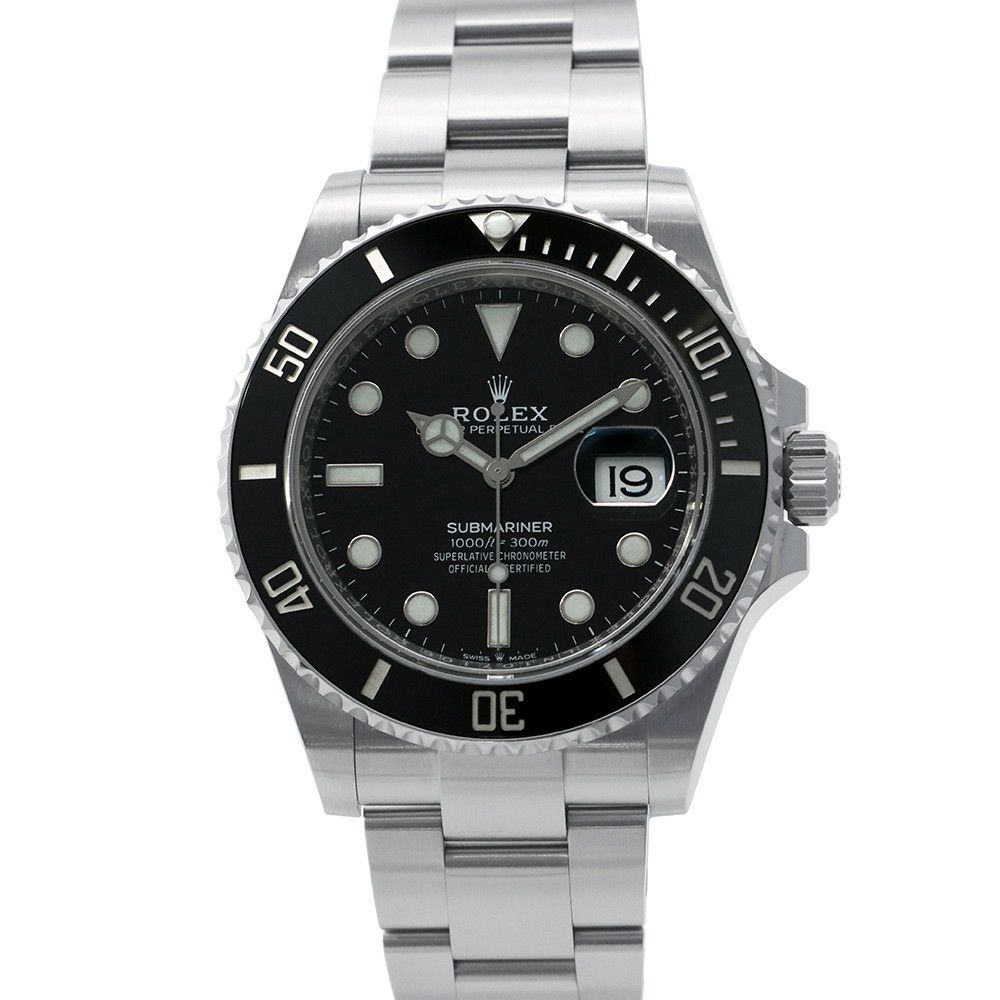 ロレックス サブマリーナ デイト ランダムシリアル ルーレット 126610LN  ROLEX 腕時計 黒文字盤
