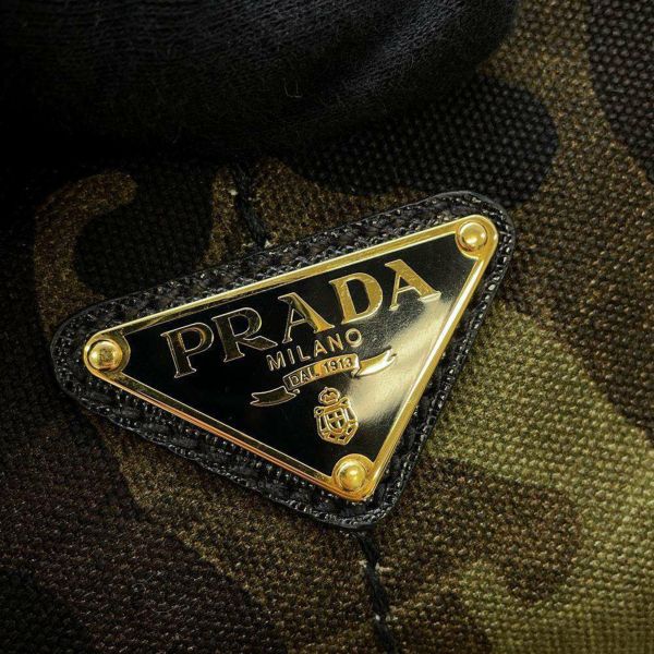 プラダ トートバッグ カナパ カモフラージュ キャンバス PRADA バッグ