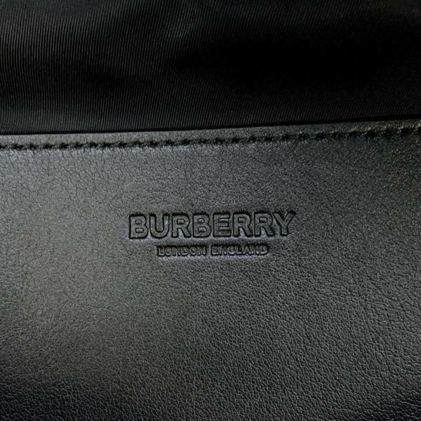 バーバリー ボディバッグ モノグラム ソニー バムバッグ ナイロン 8043707 BURBERRY ウエストバッグ 黒