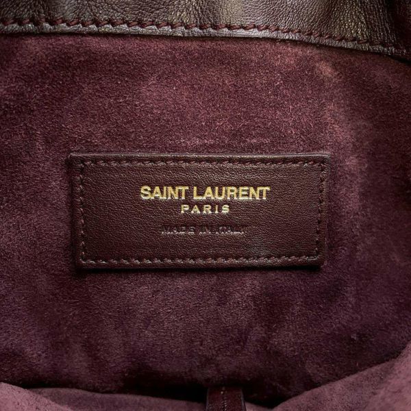 サンローランパリ ハンドバッグ エマニュエル フリンジ レザー 357603 SAINT LAURENT PARIS 2way