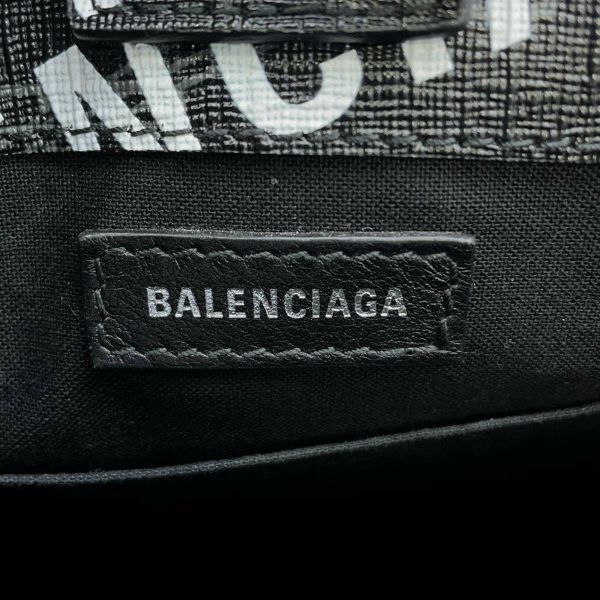 バレンシアガ ハンドバッグ ラージショッピング バッグ PVC 693805 BALENCIAGA 2wayショルダーバッグ 黒