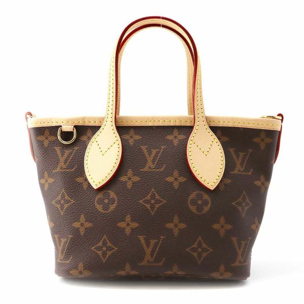 ルイヴィトン トートバッグ モノグラム ネヴァーフル BB M46786 LOUIS VUITTON ローズ・ペオニー 2way