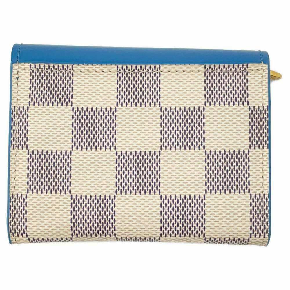 ルイヴィトン 三つ折り財布 ダミエ・アズール ポルトフォイユ・ゾエ N60219 LOUIS VUITTON 財布