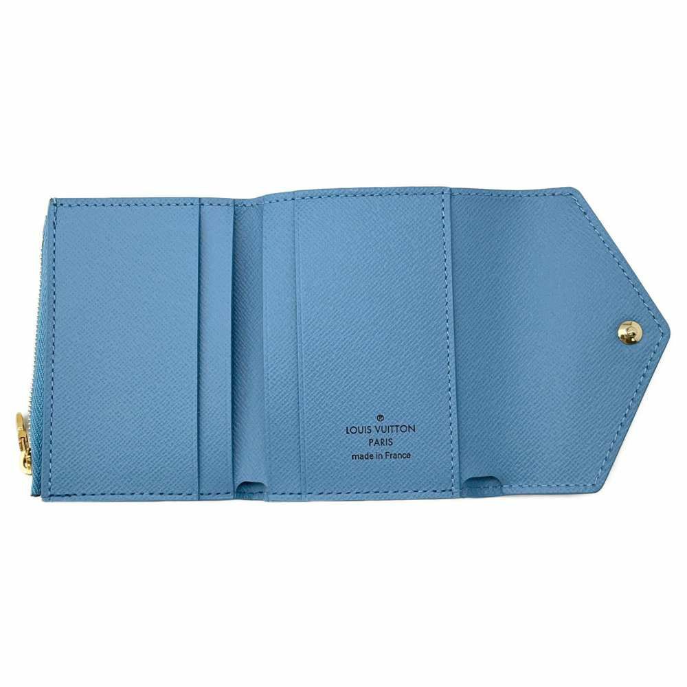 ルイヴィトン 三つ折り財布 ダミエ・アズール ポルトフォイユ・ゾエ N60219 LOUIS VUITTON 財布