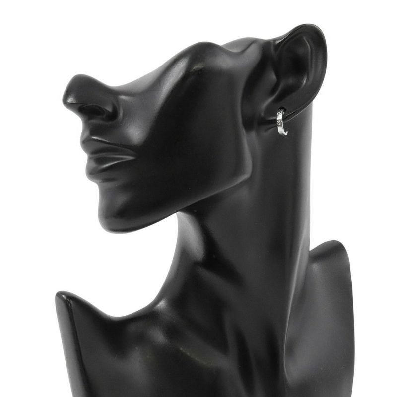 カルティエ ピアス ミニラブ フープ ピアス スモールモデル SM K18WGホワイトゴールド B8028900 Cartier