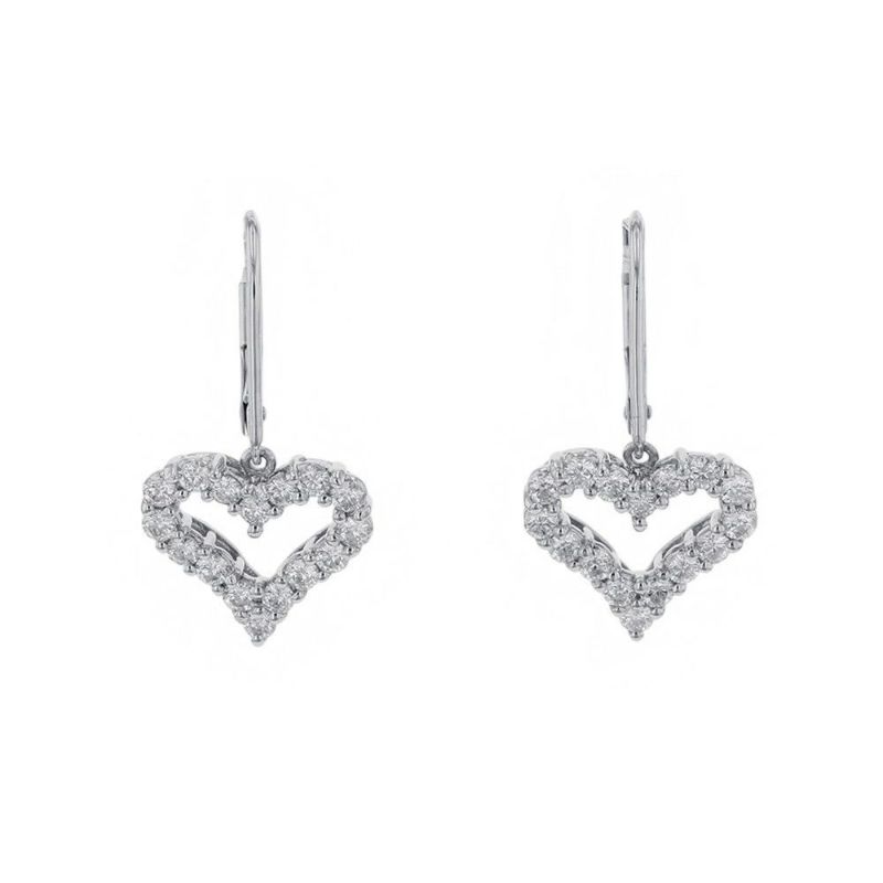 ティファニー ピアス センチメンタル ハート ダイヤモンド Pt950 Tiffany&Co. ジュエリー