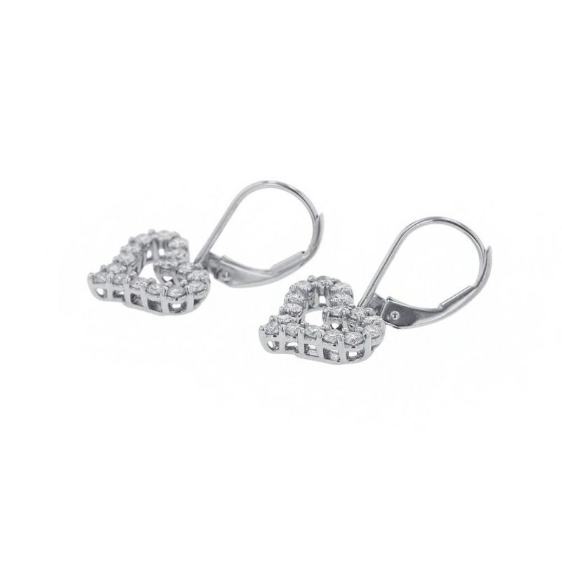 ティファニー ピアス センチメンタル ハート ダイヤモンド Pt950 Tiffany&Co. ジュエリー