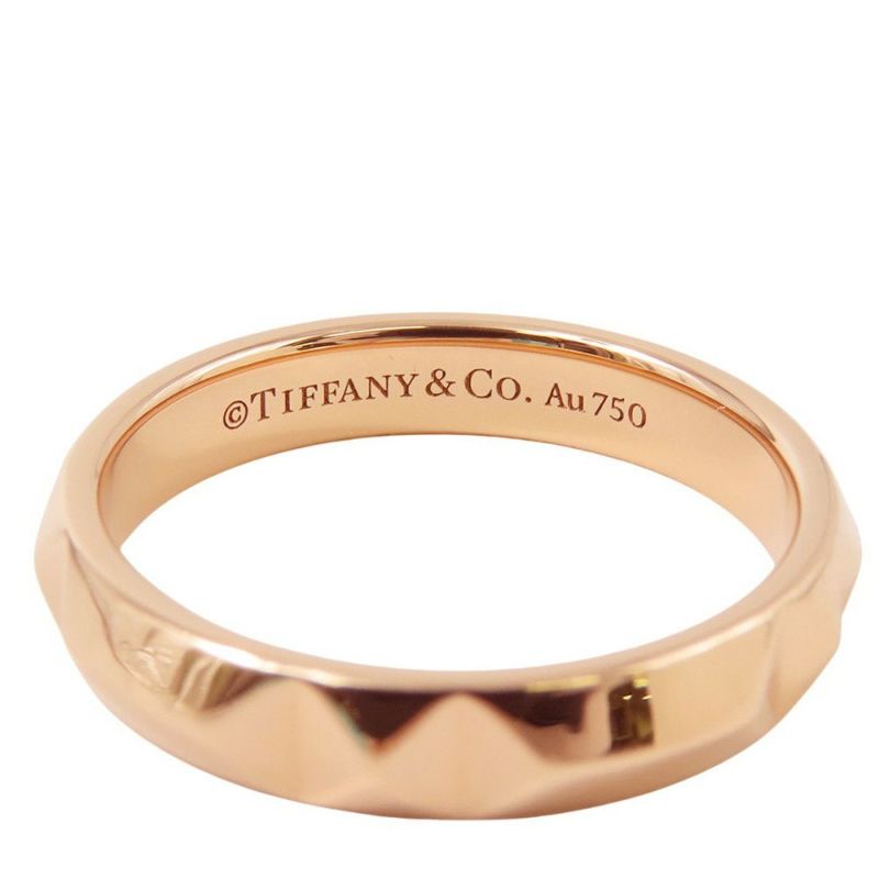 ティファニー リング トゥルー バンド リング K18PGピンクーゴールド リングサイズ約19号 68652588 Tiffany&Co. 指輪