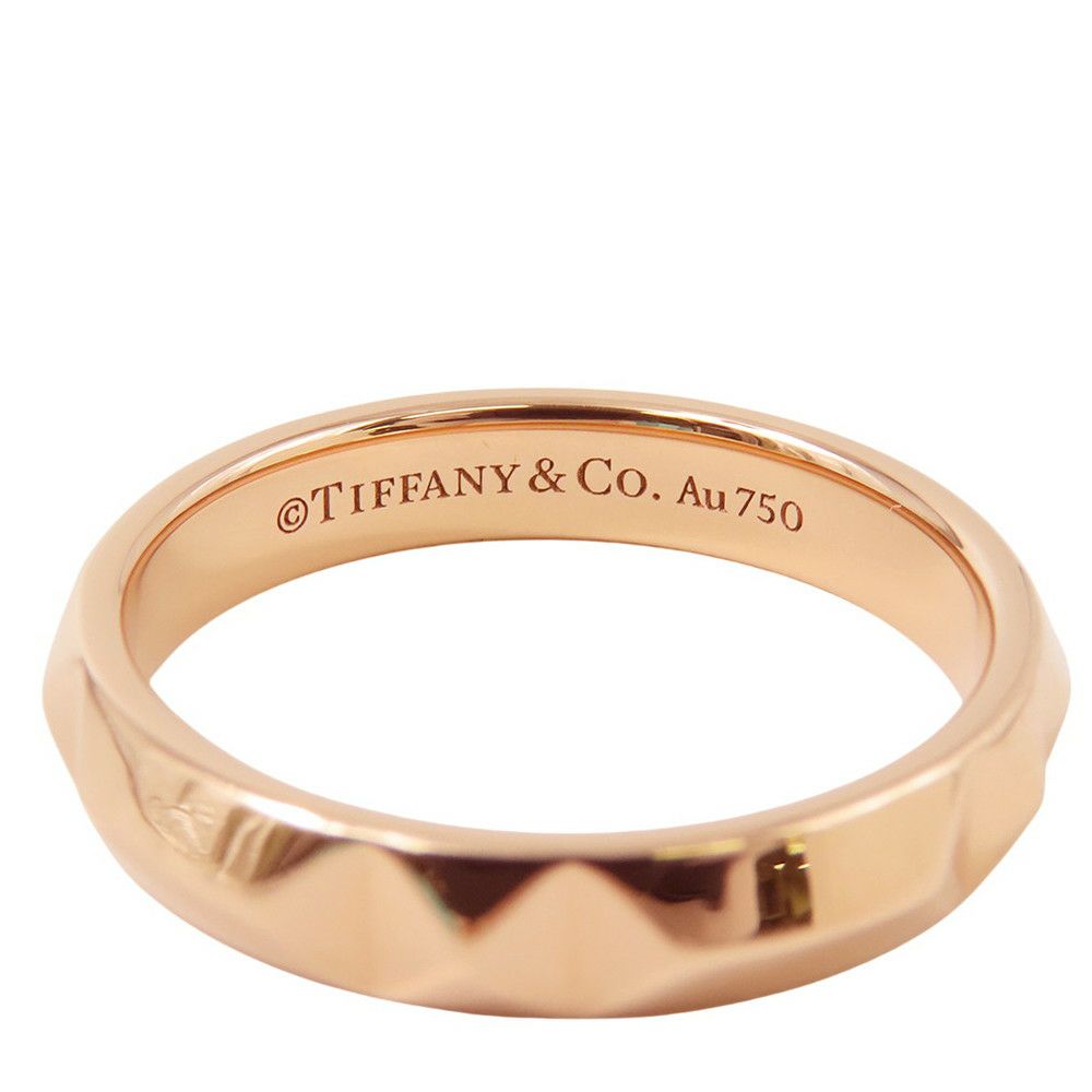 ティファニー リング トゥルー バンド リング K18PGピンクーゴールド リングサイズ約19号 68652588 Tiffany&Co. 指輪