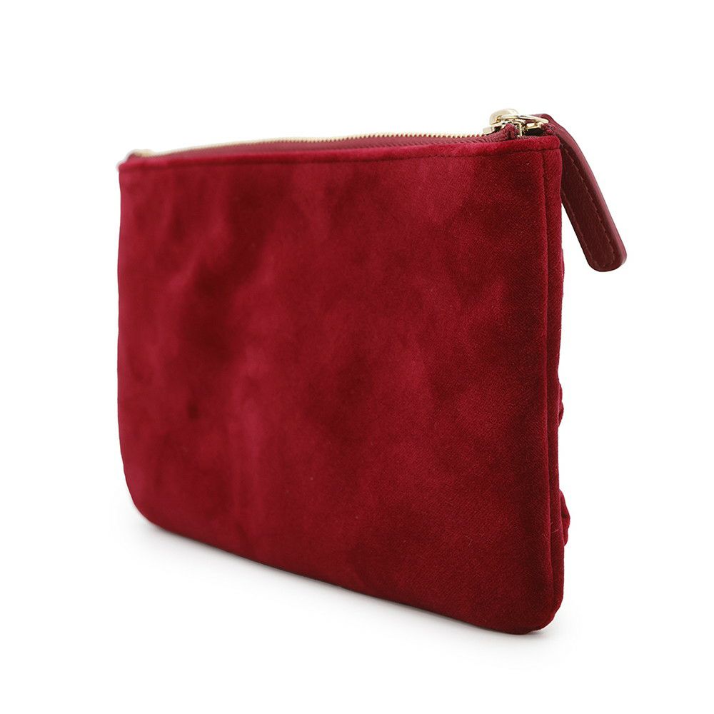 シャネル ノベルティ ポーチ ココマーク ベルベット CHANEL イヤーズギフト